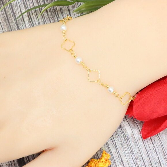 "Trendy Handmade Bracelet – A Stylish Gift for Women & Girls, MAR091611 - Picture 9 of 10